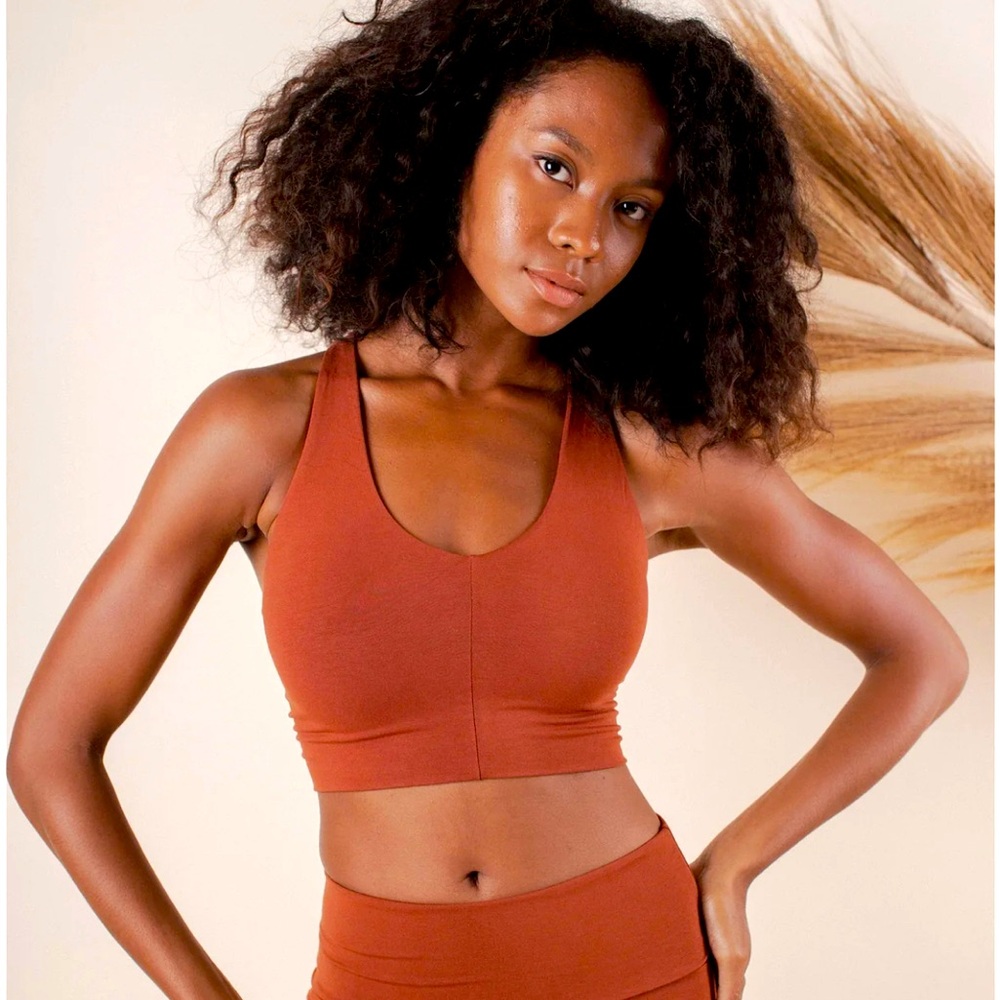 Indigo Luna Agni Cross Top in Spice